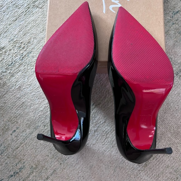 Christian Louboutin Décolleté 554 100 patent-leather pumps - Picture 4 of 7